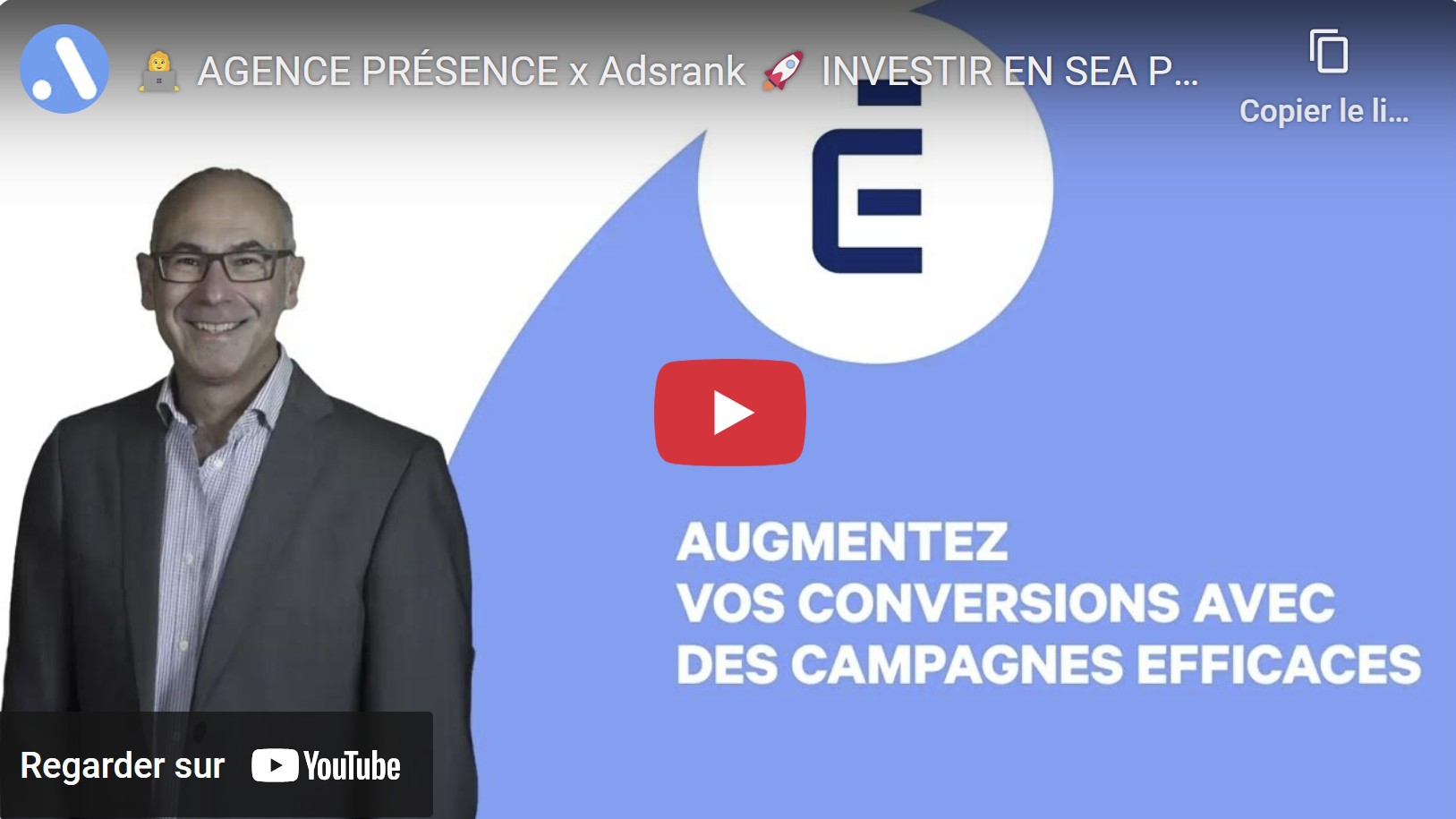 Illustration du projet AGENCE PRÉSENCE x Adsrank