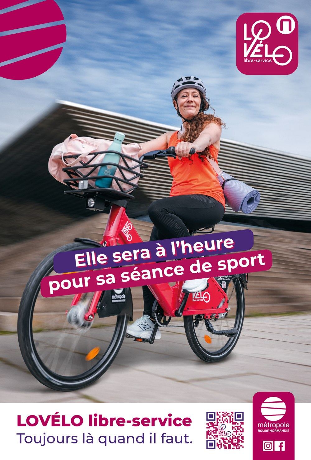 Illustration du projet Lovélo · Lancement de service & campagne d'affichage