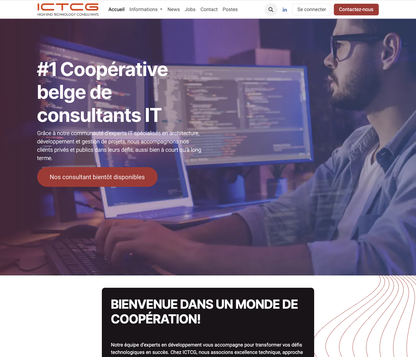Illustration du projet Audit SEO complet du site ICTCG