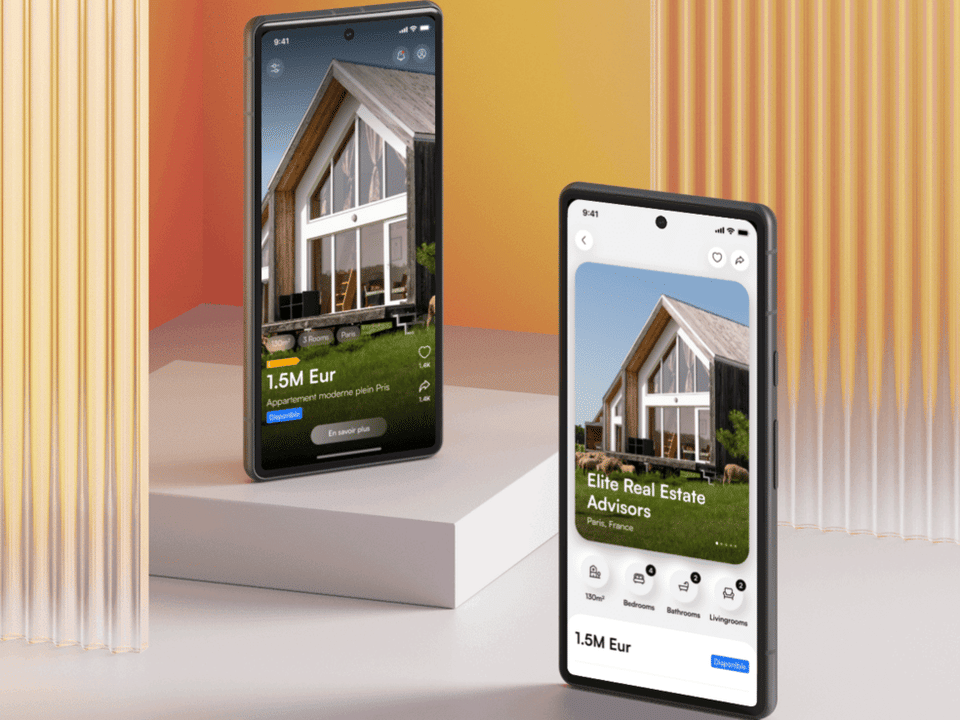 Illustration du projet My Free Agency — plateforme immobilière de vente entre particuliers