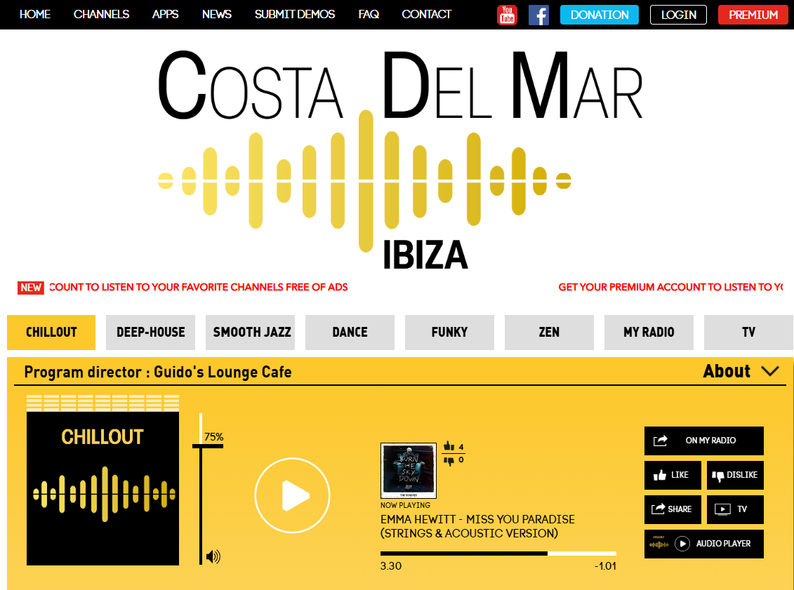 Illustration du projet Génération d'auditeurs sur Radio en ligne - Google Ads