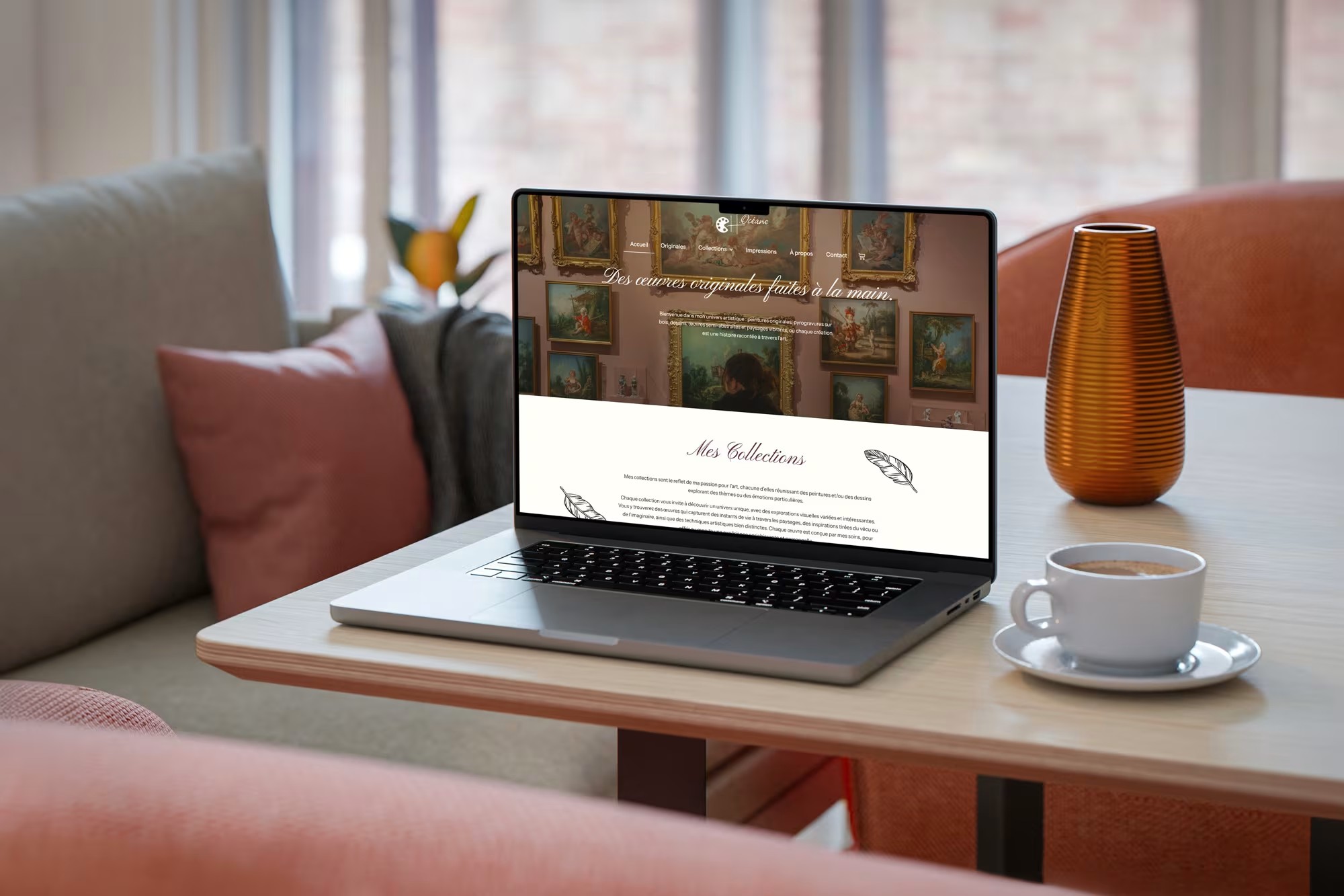 Illustration du projet Site e-commerce pour une artiste illustratrice