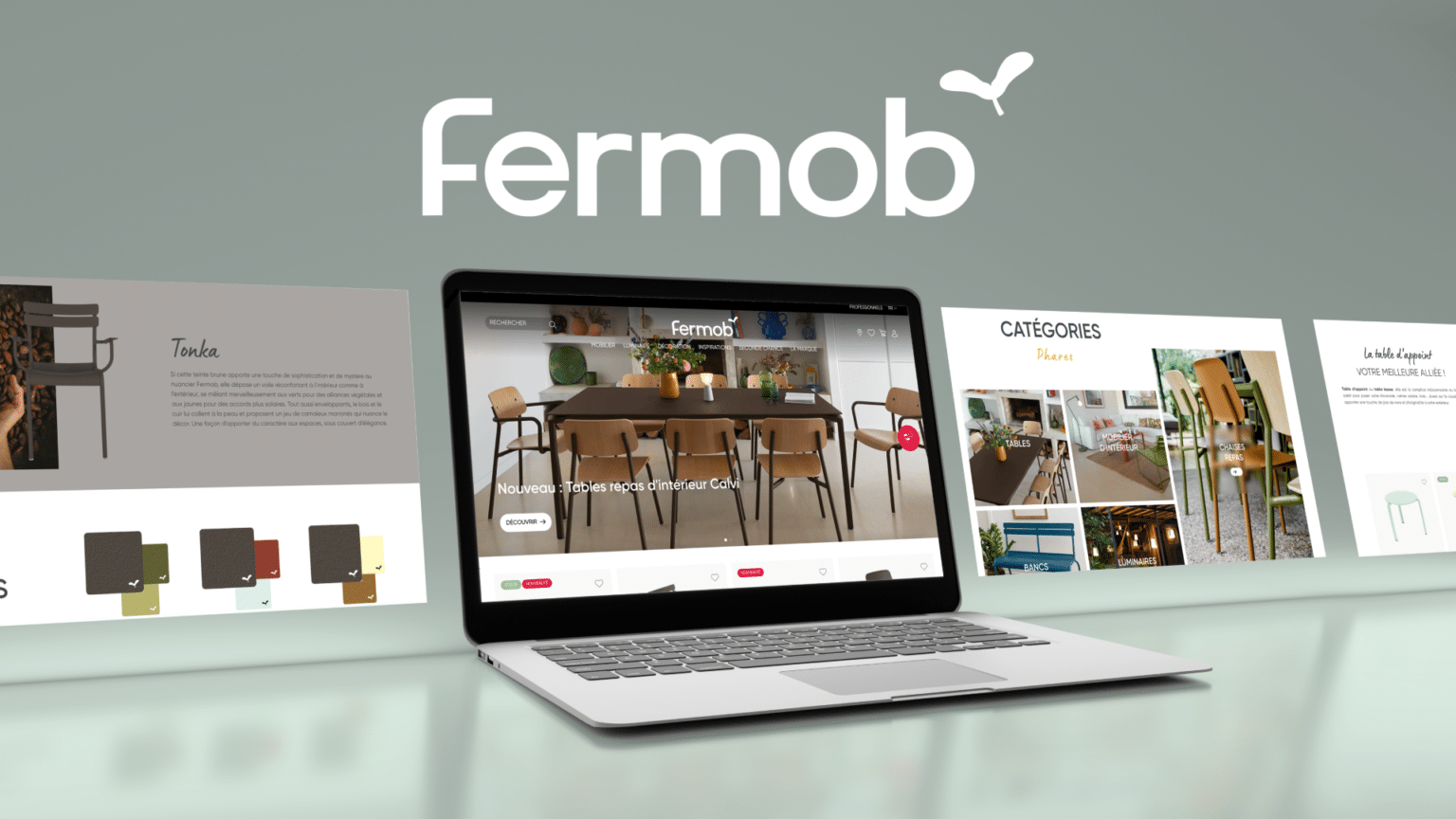 Illustration du projet Refonte du site e-commerce et stratégie UX/UI pour Fermob