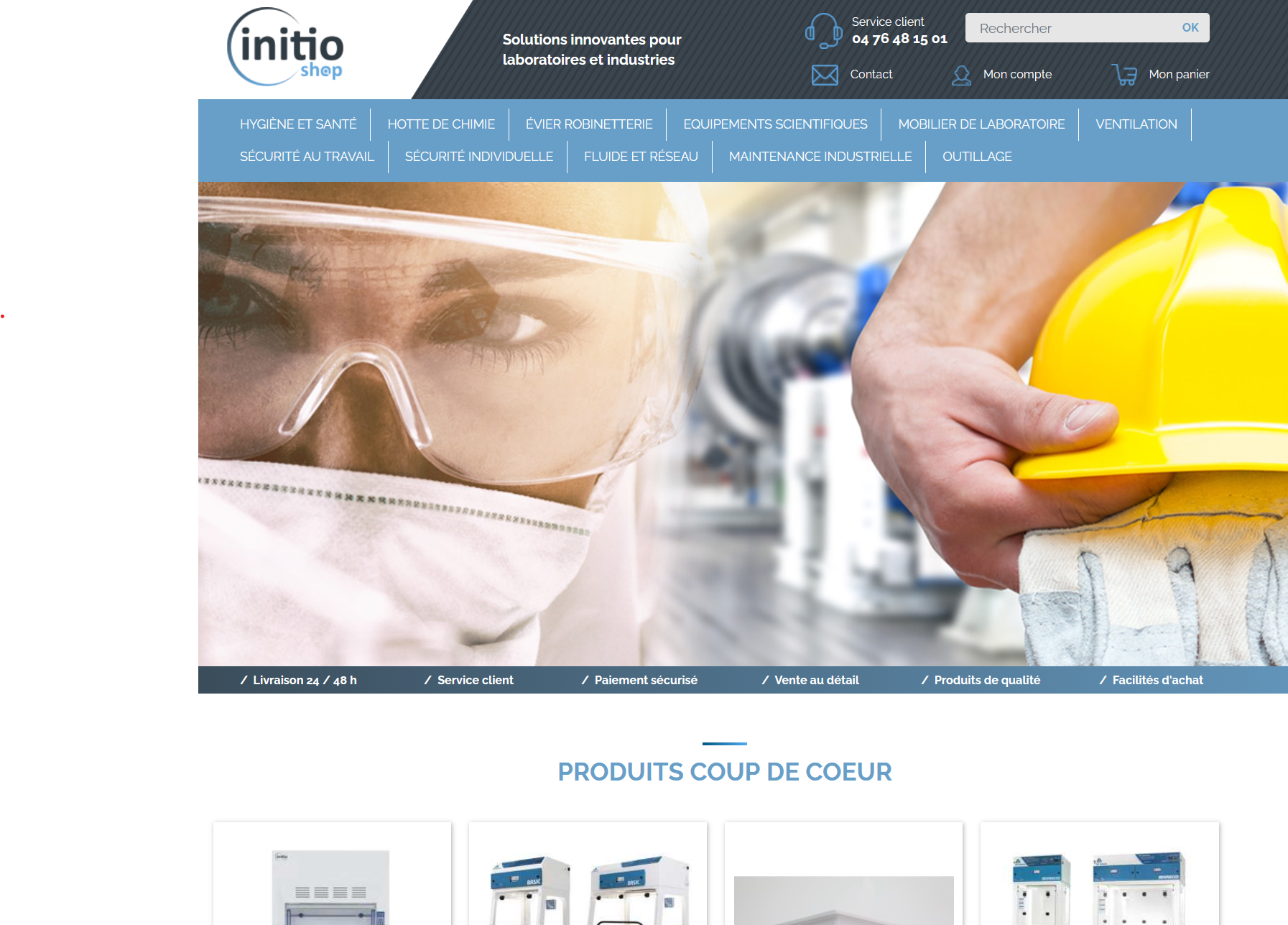 Illustration du projet Optimisation SEO d’un e-commerce B2B