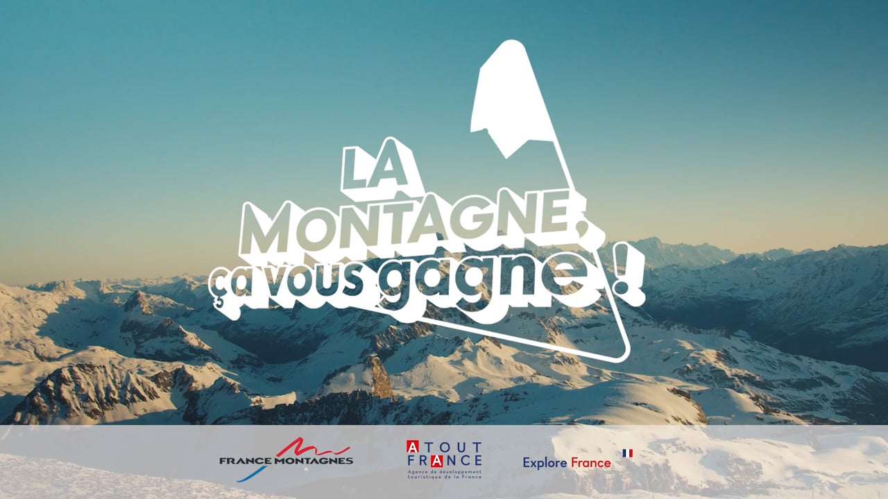 Illustration du projet France Montagnes « La montagne, ça vous gagne »