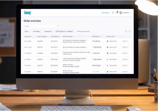 Ilustración del proyecto Automatiser le flux « Order-to-Delivery »
