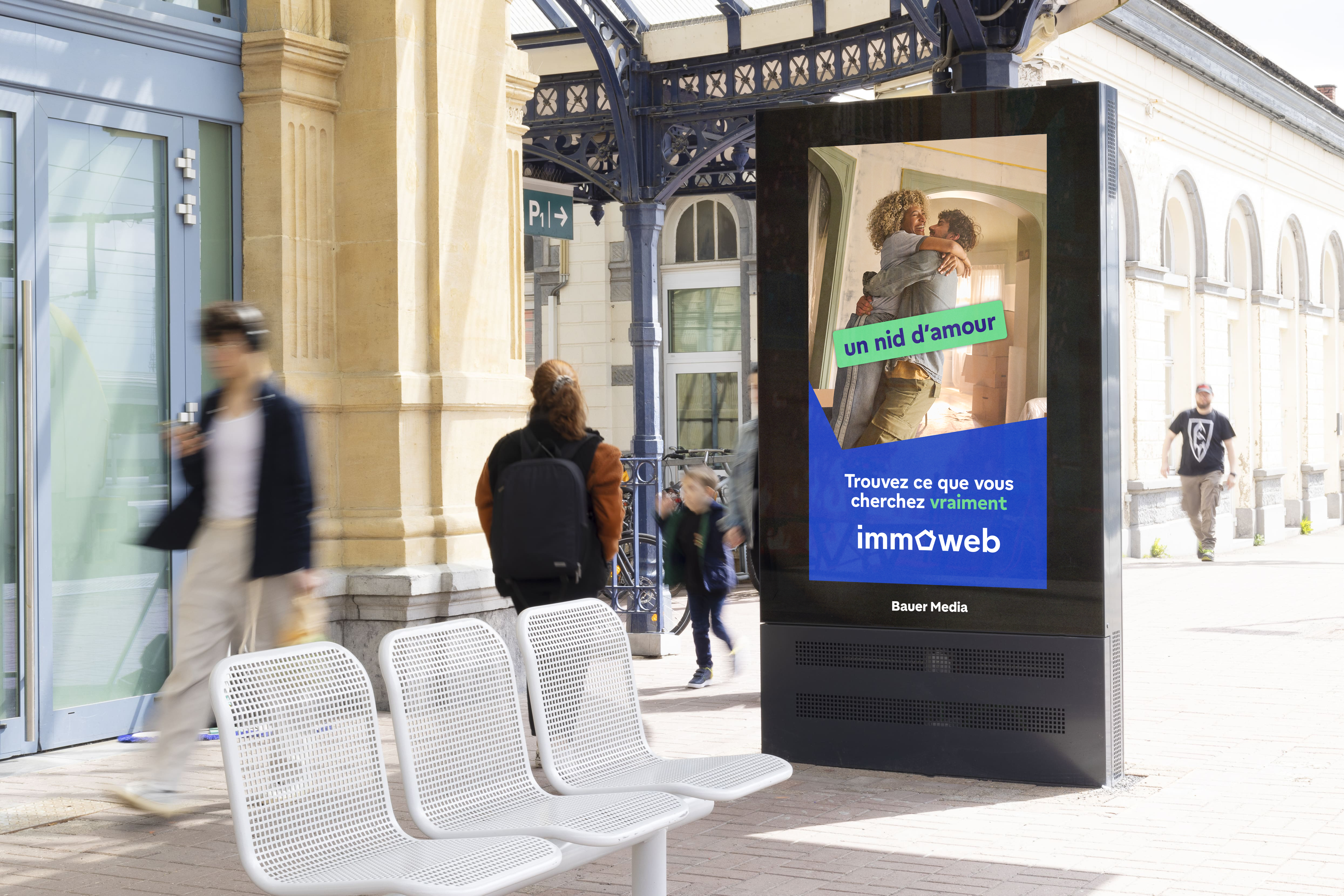 Illustration du projet Campagne Immoweb : Trouvez ce que vous cherchez vraiment sur Immoweb.