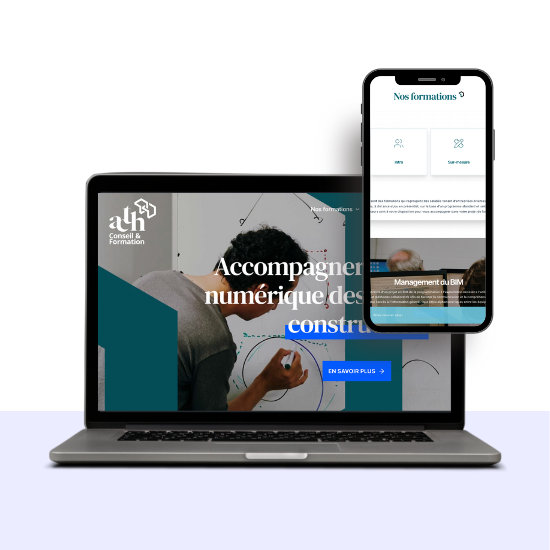 Illustration du projet Refonte du site de ACTH Formation