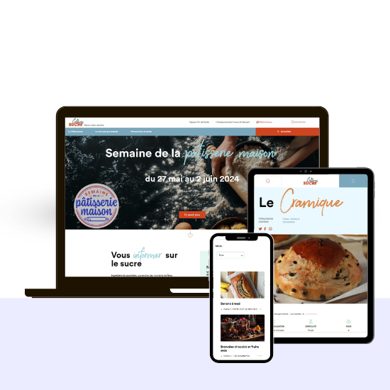 Illustration du projet Site et plateforme sur mesure pour Cultures Sucres