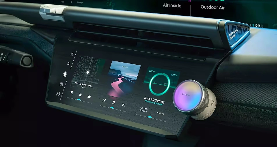 Illustration du projet Renault : recherche utilisateur et tests de concepts cockpit pour le véhicule de demain