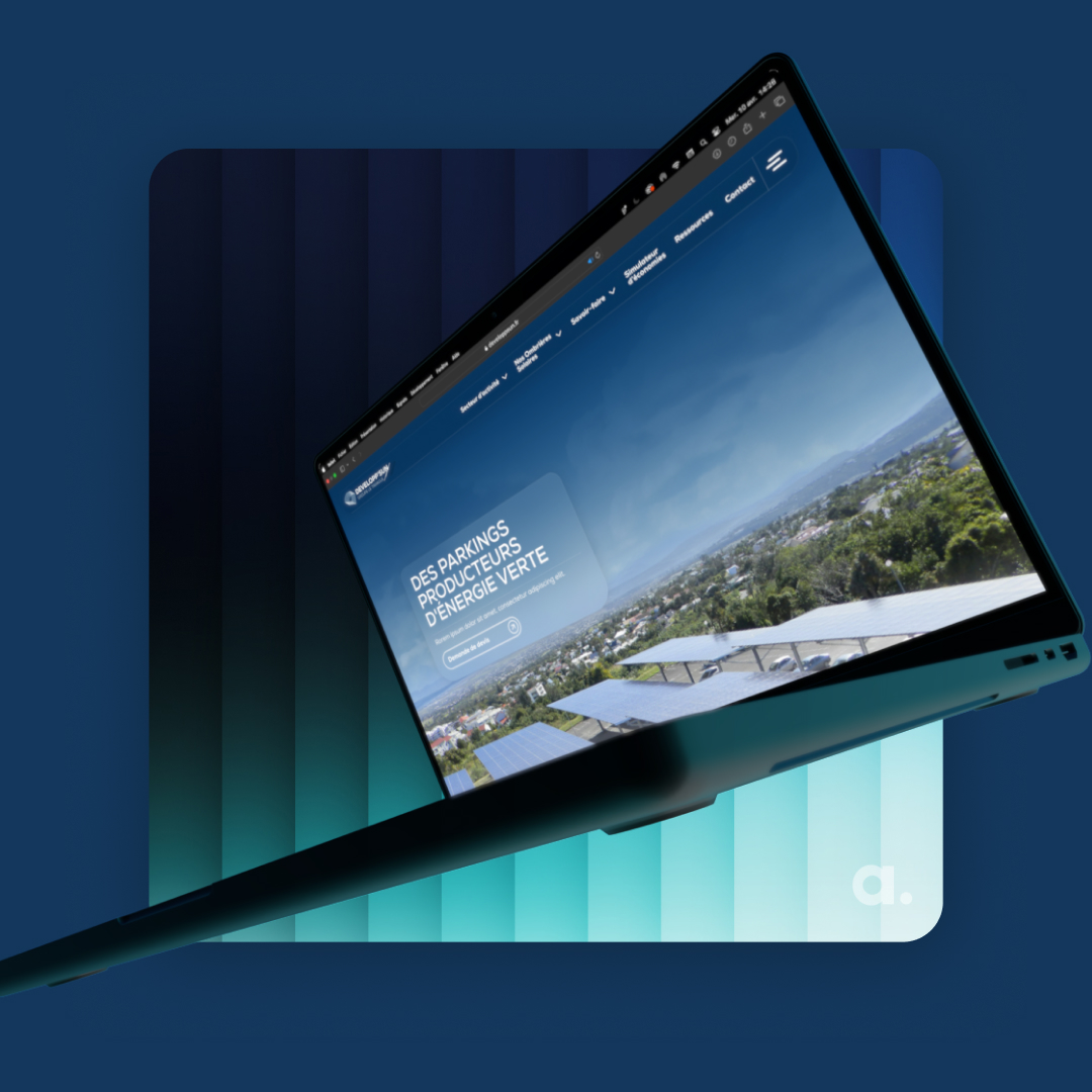 Illustration du projet Refonte site vitrine WordPress | Developp'Sun