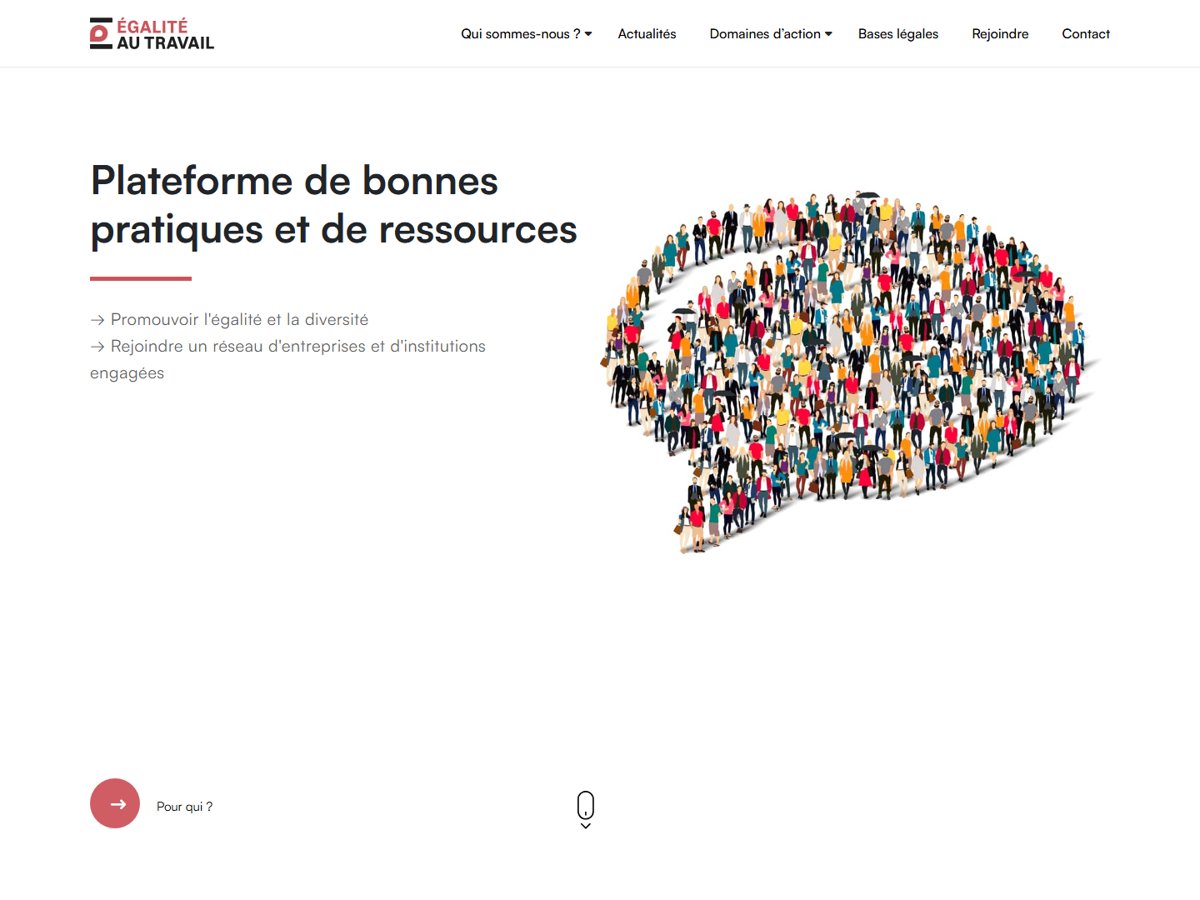 Illustration du projet Égalité au travail : nouvelle identité visuelle et refonte de la plateforme du Canton de Genève