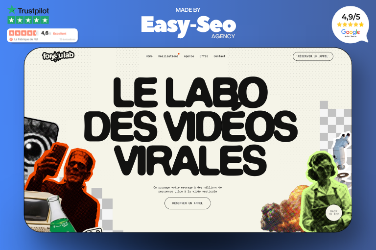 Illustration du projet Optimisation SEO technique du site ForYou Lab