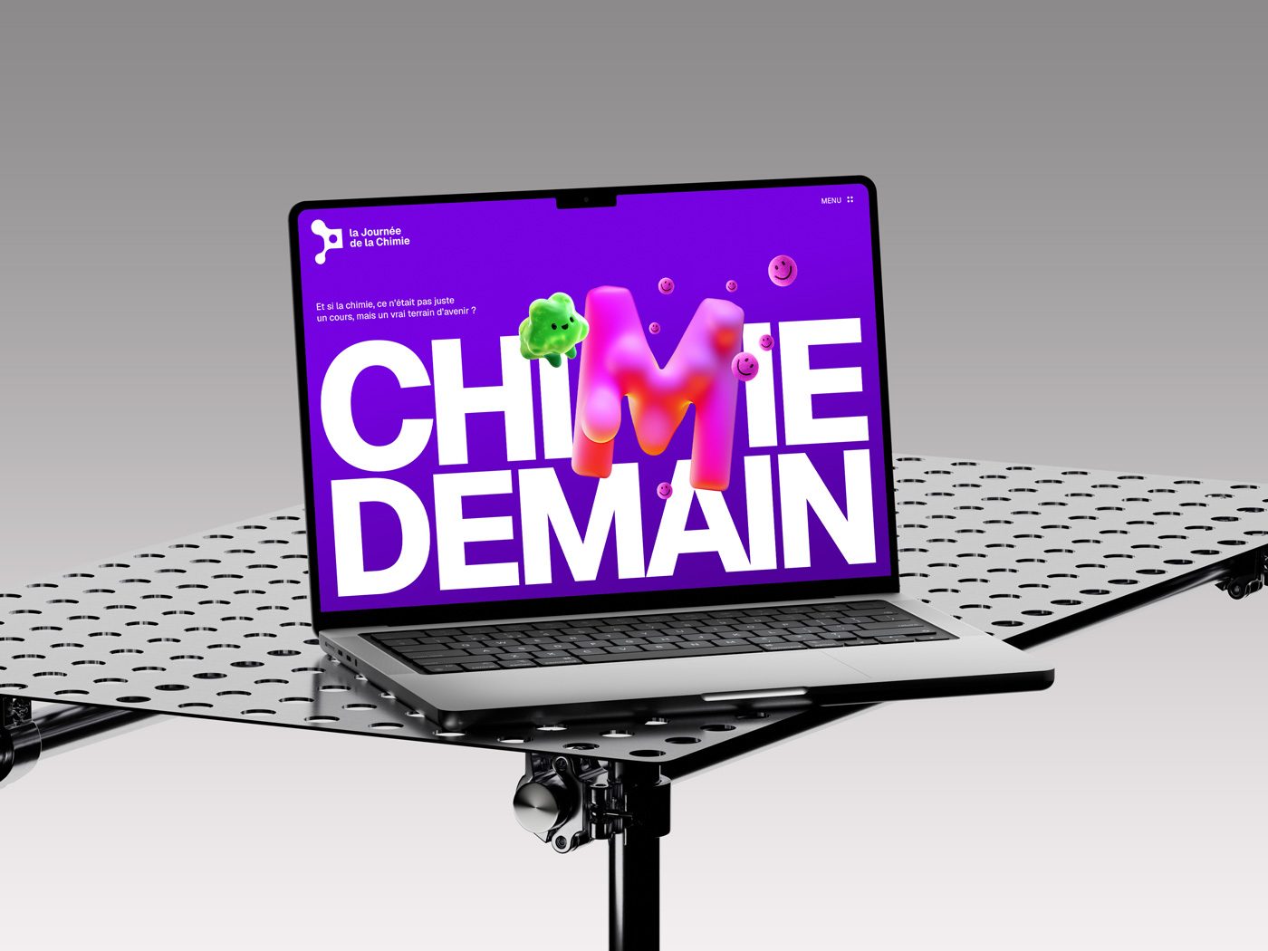 Illustration du projet France Chimie : From toxic to tomorrow, chemistry reframed