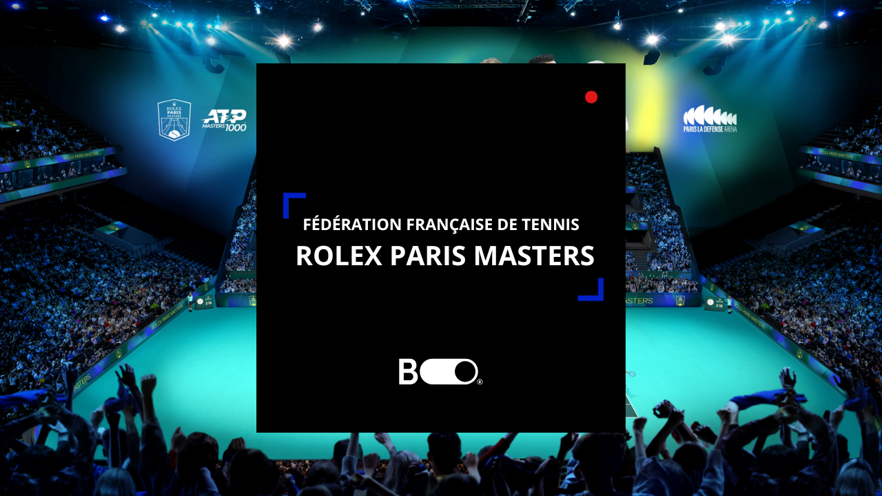 Illustration du projet Création de l'identité sonore du Rolex Paris Masters
