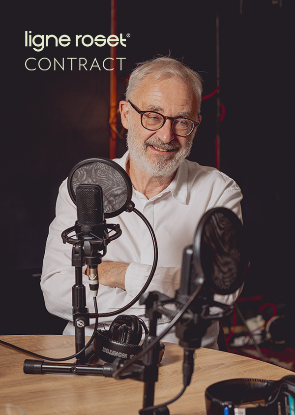 Illustration du projet Espèces d'espaces : un podcast B2B sur le design et l'architecture intérieure pour Ligne Roset Contract