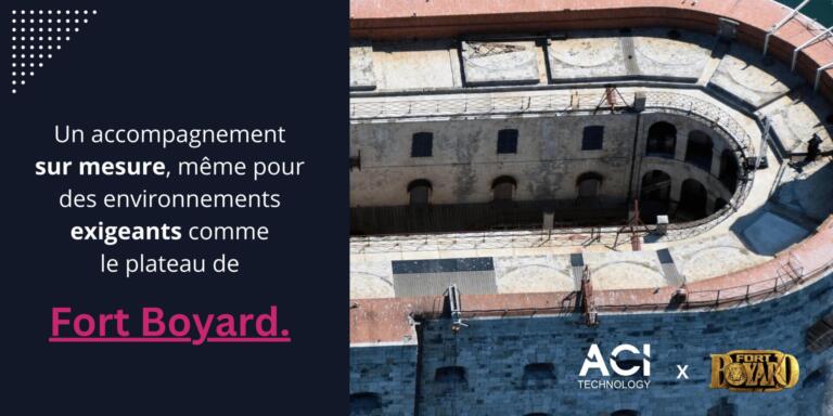 Illustration du projet Gestion informatique et cybersécurité lors des tournages de Fort Boyard