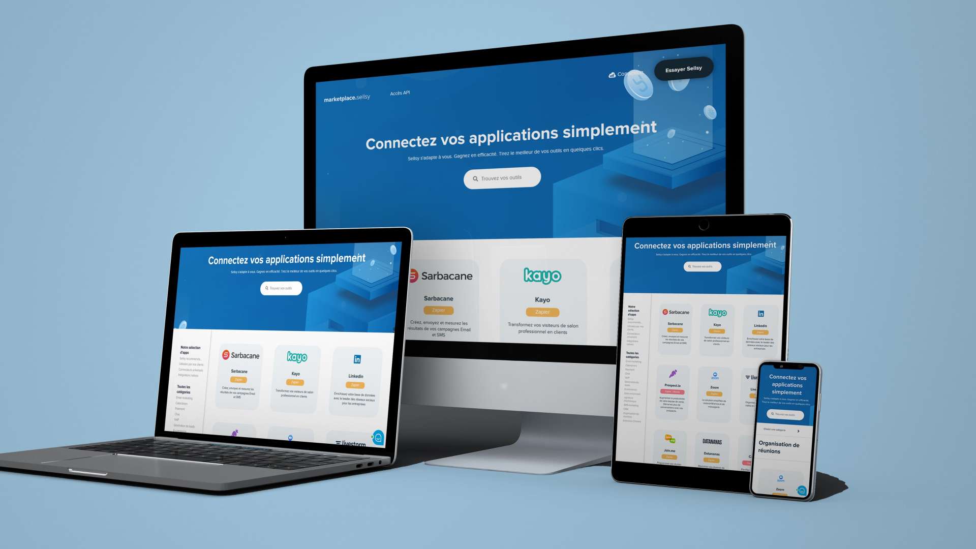 Illustration du projet Développement et intégration Wordpress d’une marketplace
