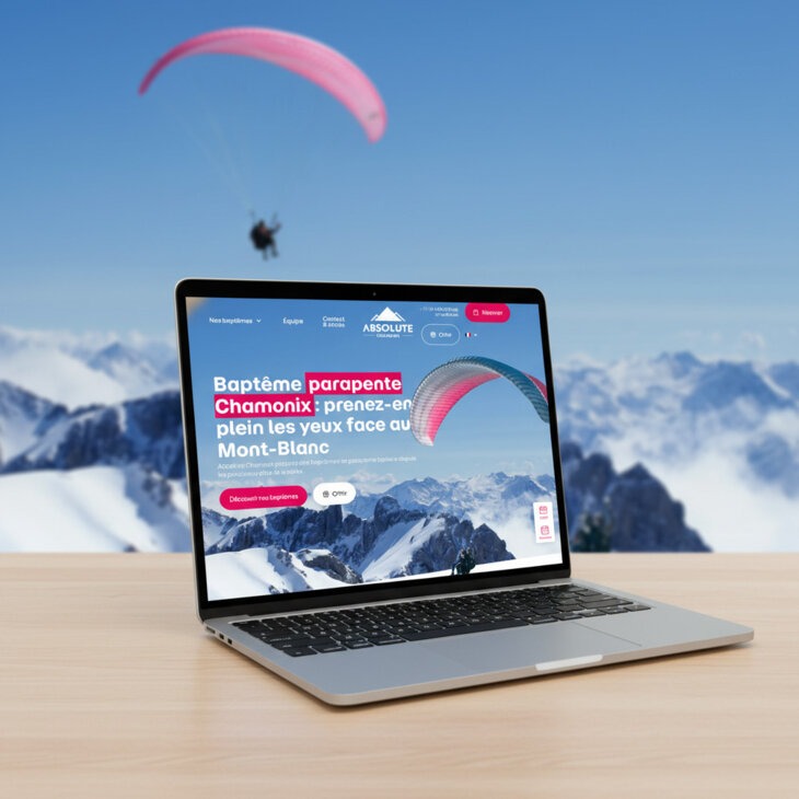 Illustration du projet Refonte digitale et stratégie marketing pour Absolute Chamonix