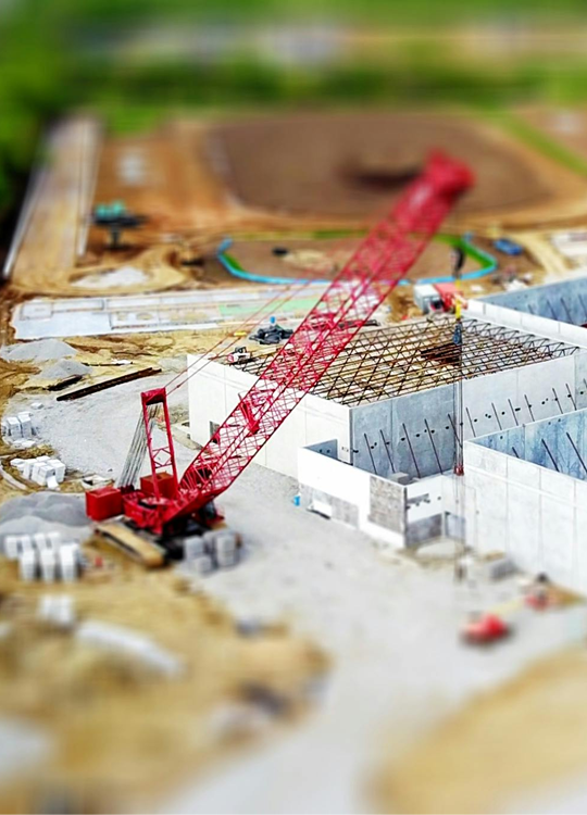 Illustration du projet EGCS : les commandes fournisseurs passées depuis le chantier, connectées à l’ERP
