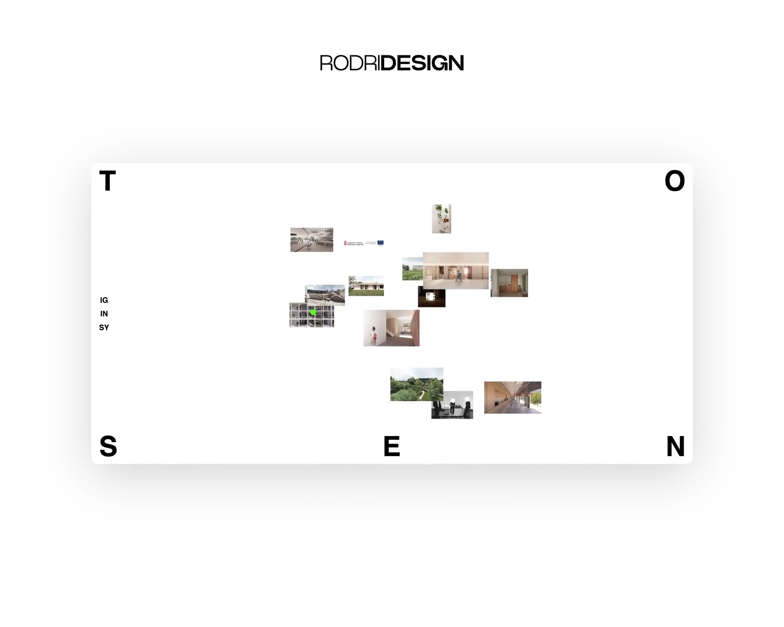 Ilustración del proyecto TOSEN — Un site Webflow sur mesure associant architecture, 3D interactive et CMS
