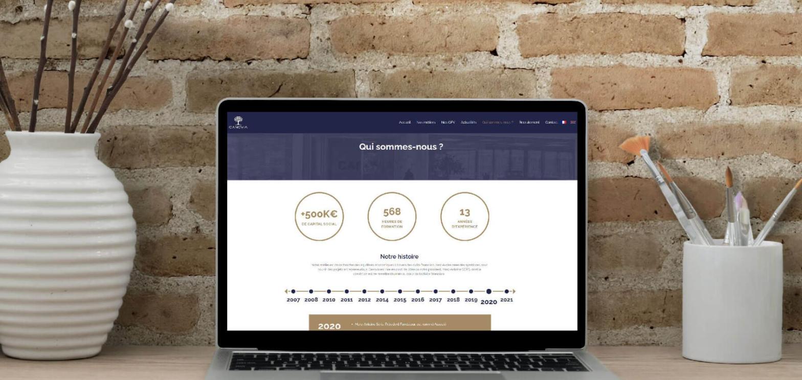 Illustration du projet Plateforme digitale de gestion des GFV pour Canovia