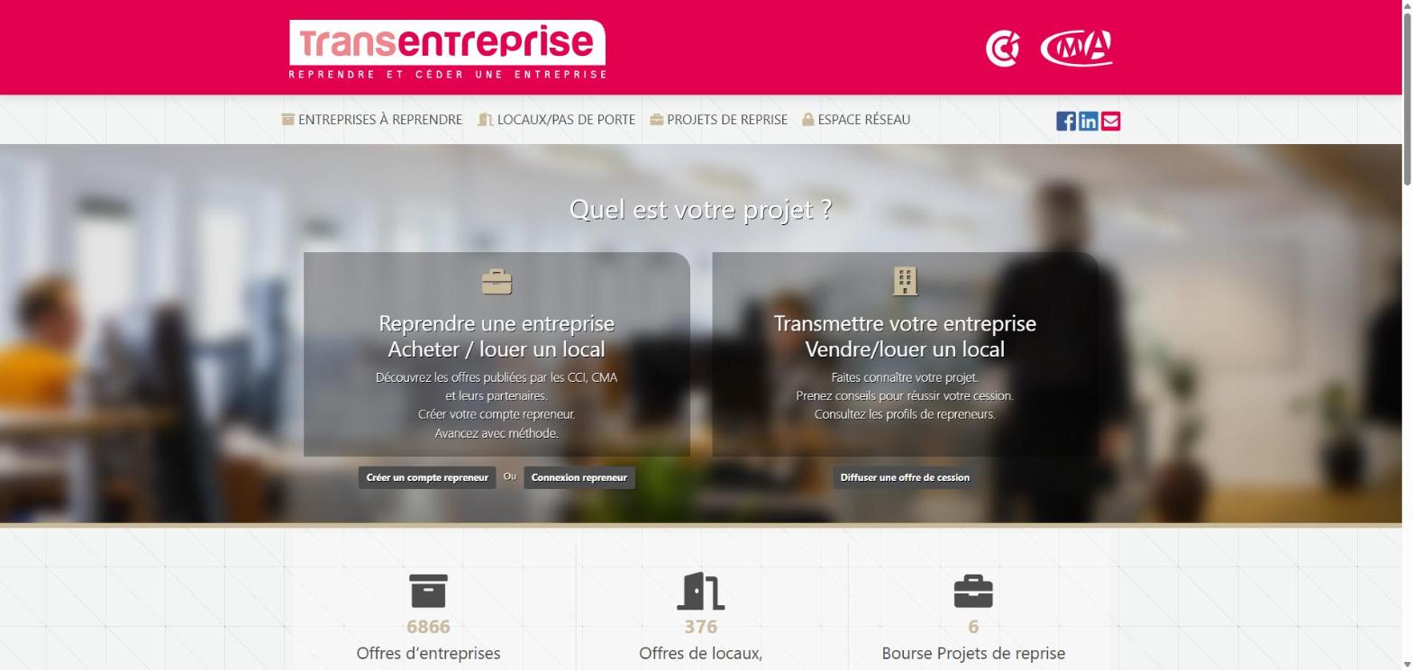 Illustration du projet Campagne LinkedIn, Facebook et emailing pour Transentreprise
