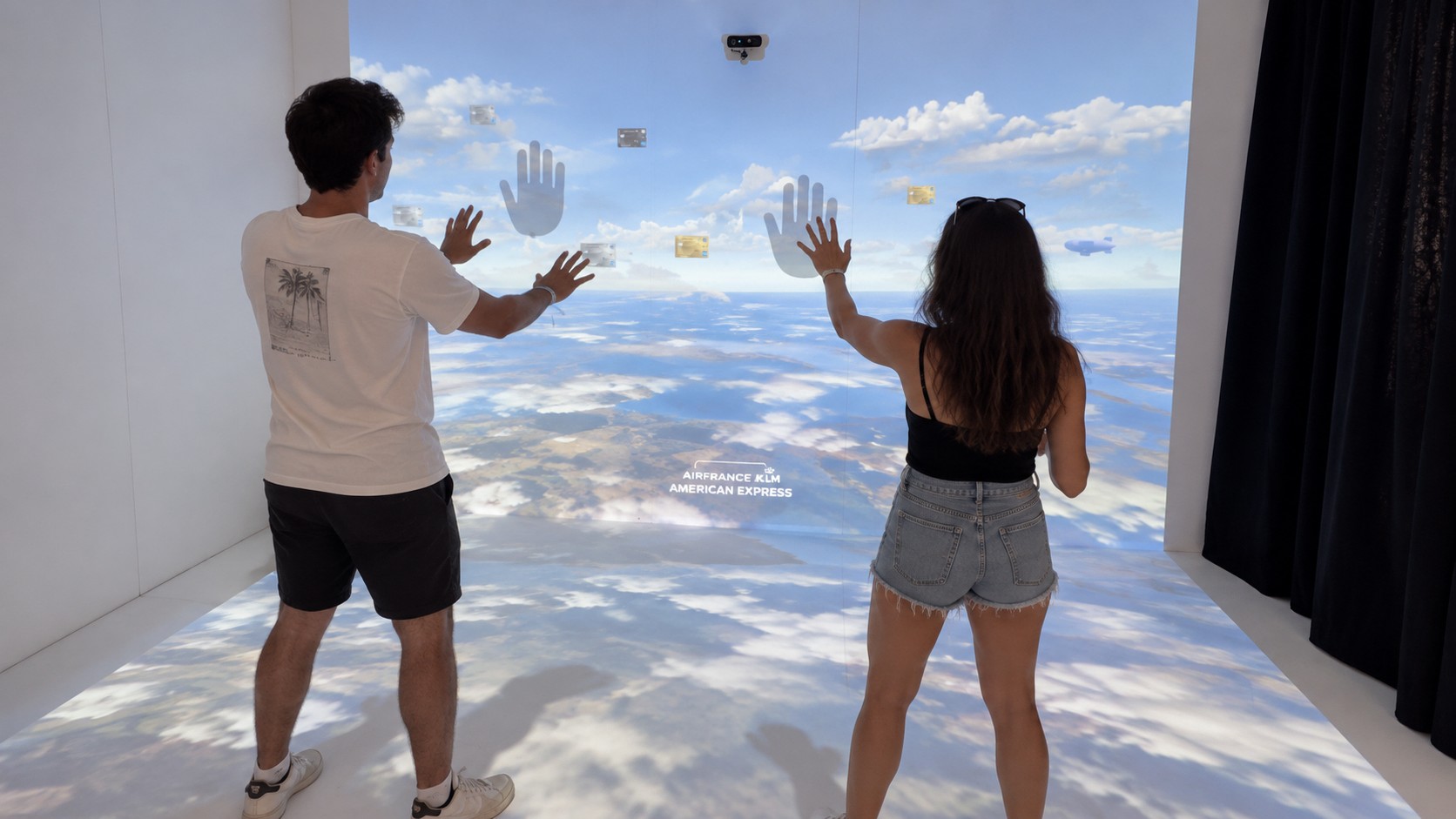Illustration du projet Jeu vidéo à détection de mouvements en festival