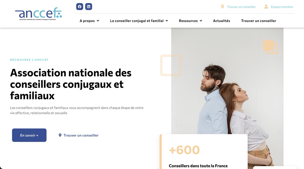 Illustration du projet Refonte complète site vitrine, mise en place et connexion CRM ERP