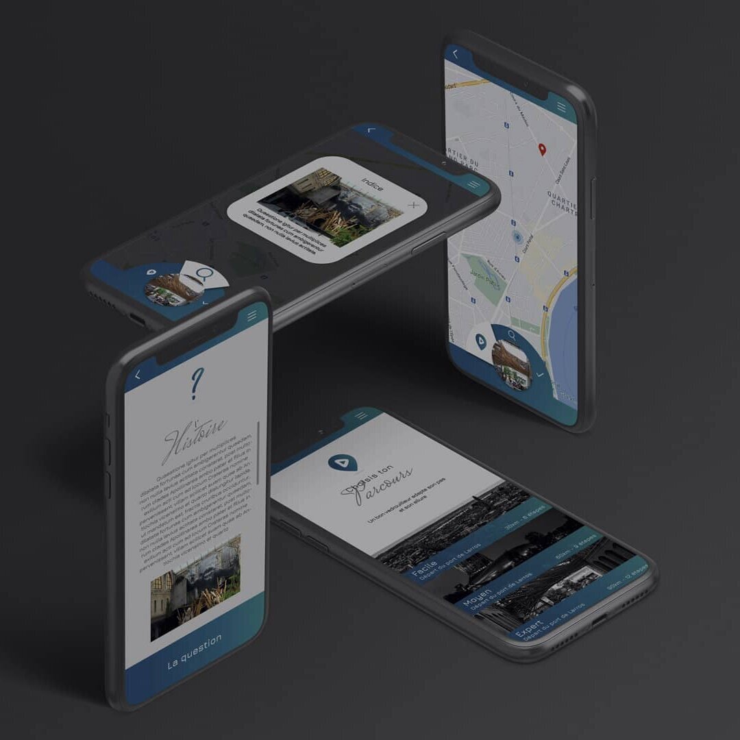 Illustration du projet Les Vadrouilleurs, L'Application Mobile qui épice vos Balades