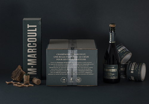 Illustration du projet Refonte de l'identité et du packaging d'une maison de champagne familiale