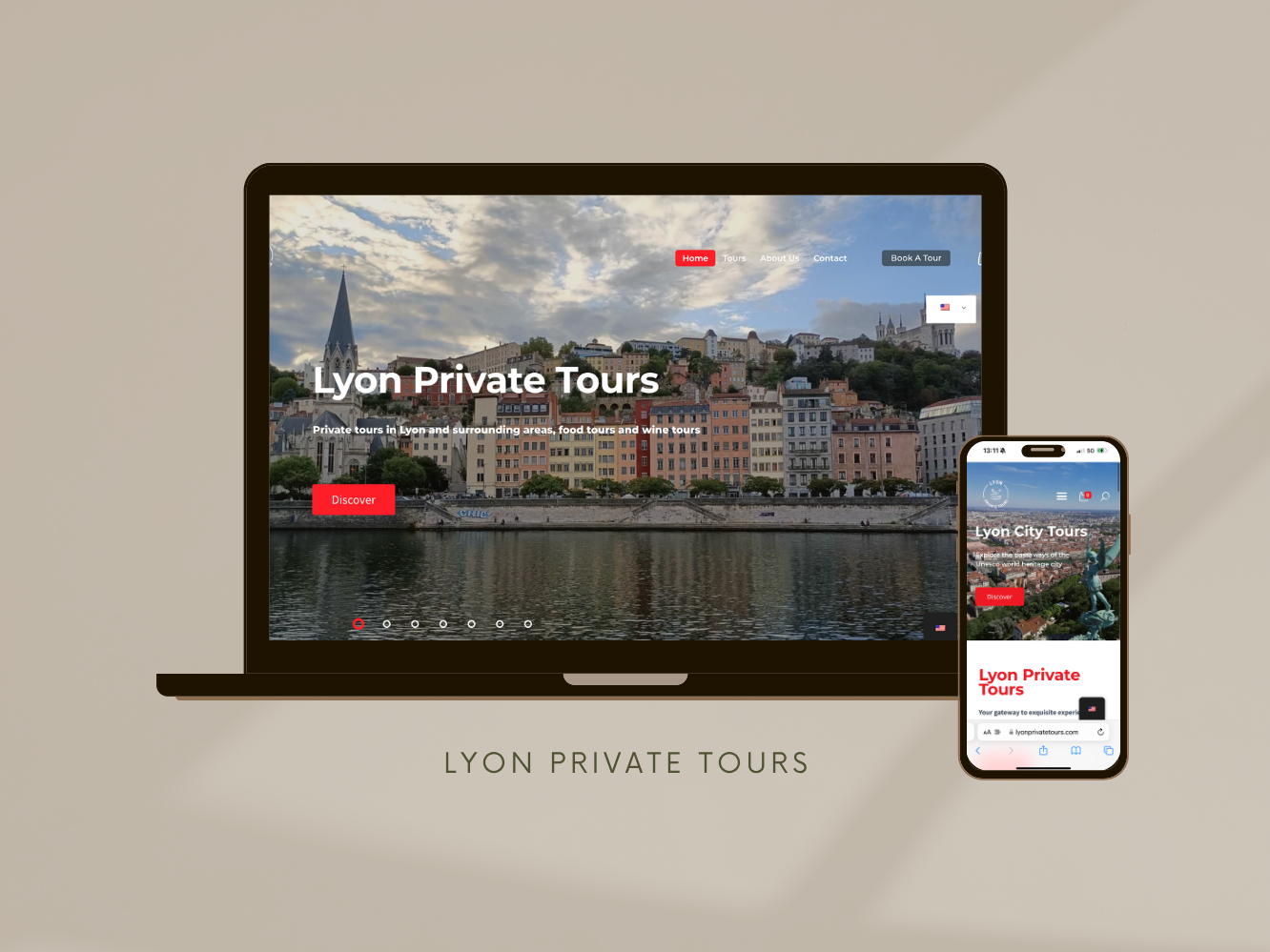 Illustration du projet Création de site Web