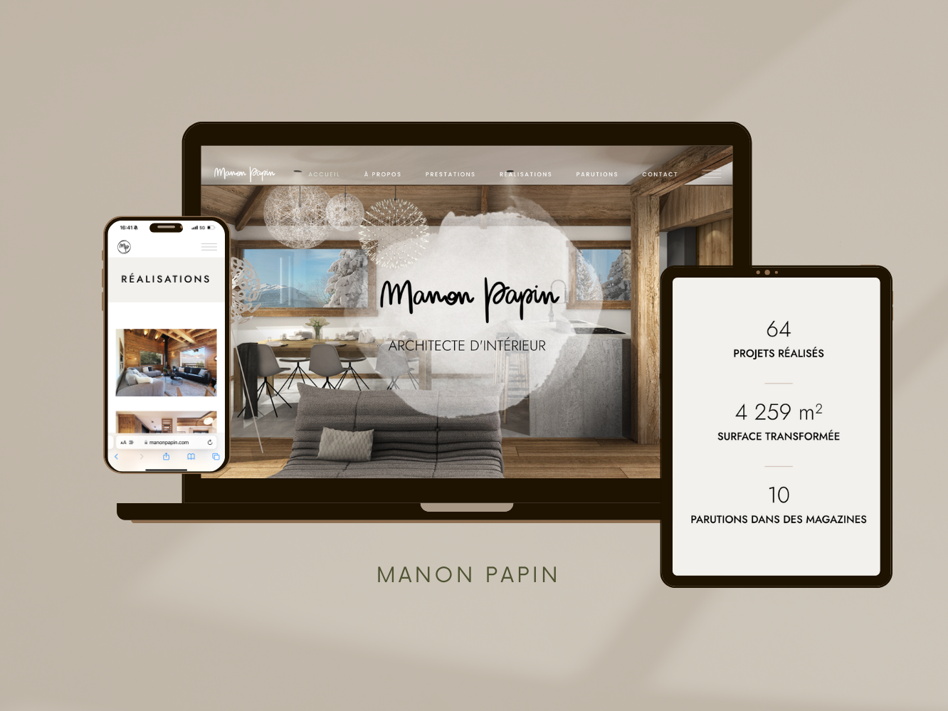 Illustration du projet Création de site et stratégie SEO