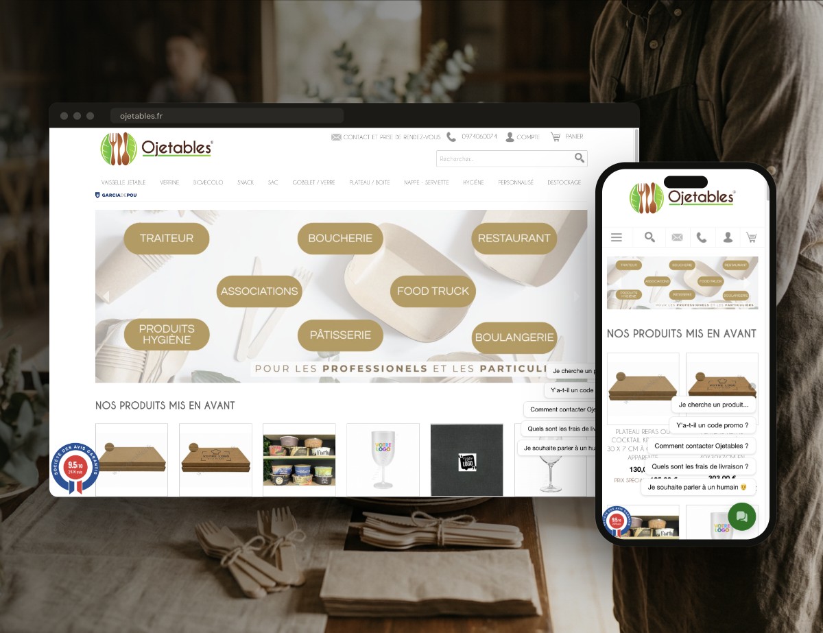 Illustration du projet Mise en place de HubSpot chez Ojetables