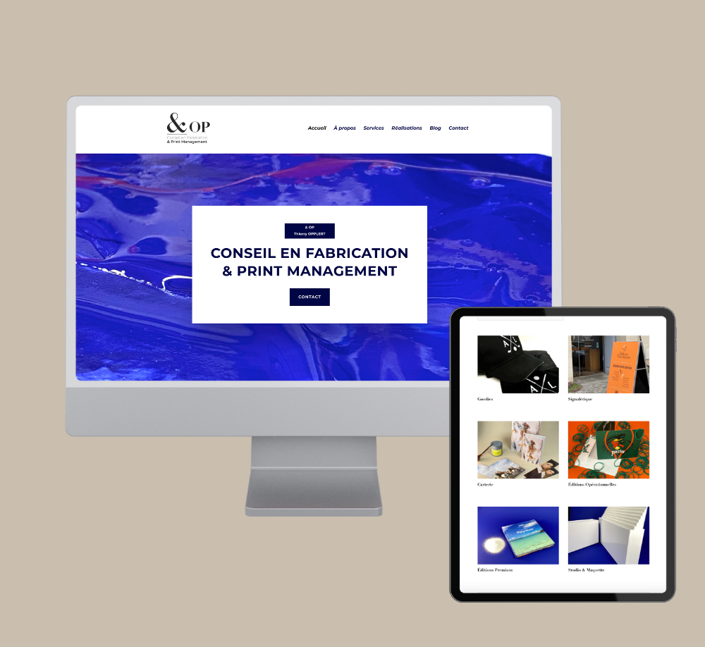 Illustration du projet Refonte site vitrine