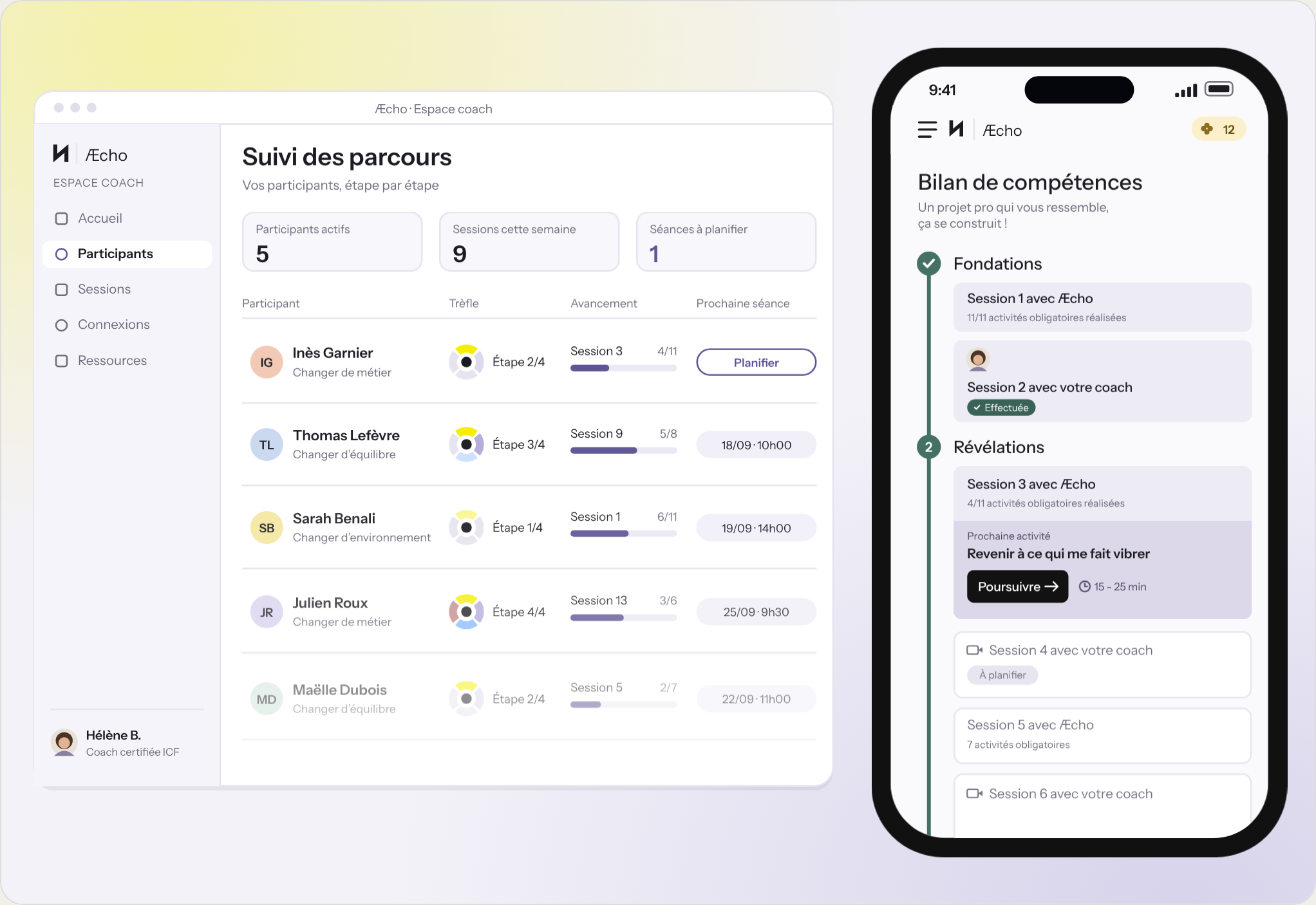 Illustration du projet Outil interne de gestion des formations