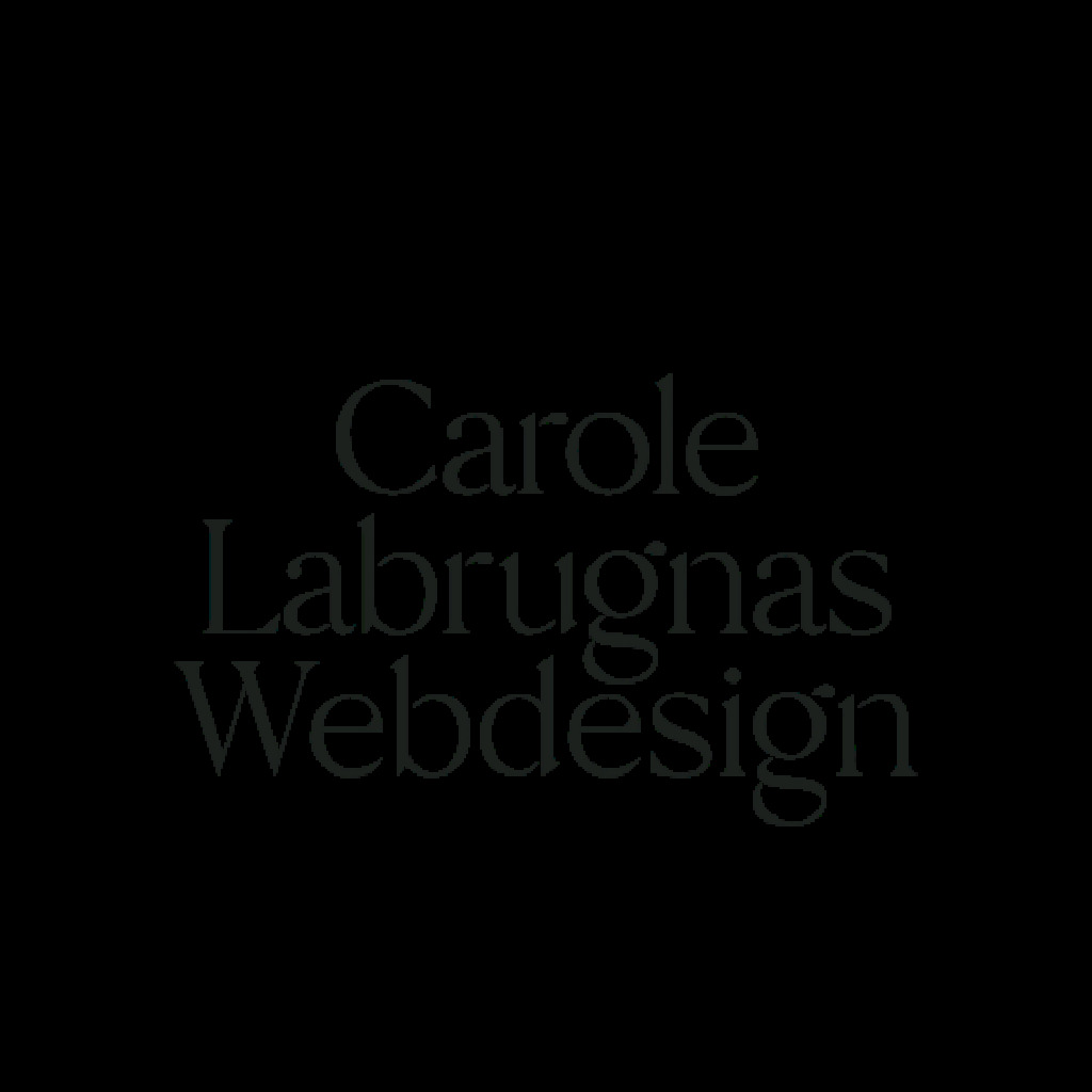 Logo agence Carole Labrugnas Webdesign