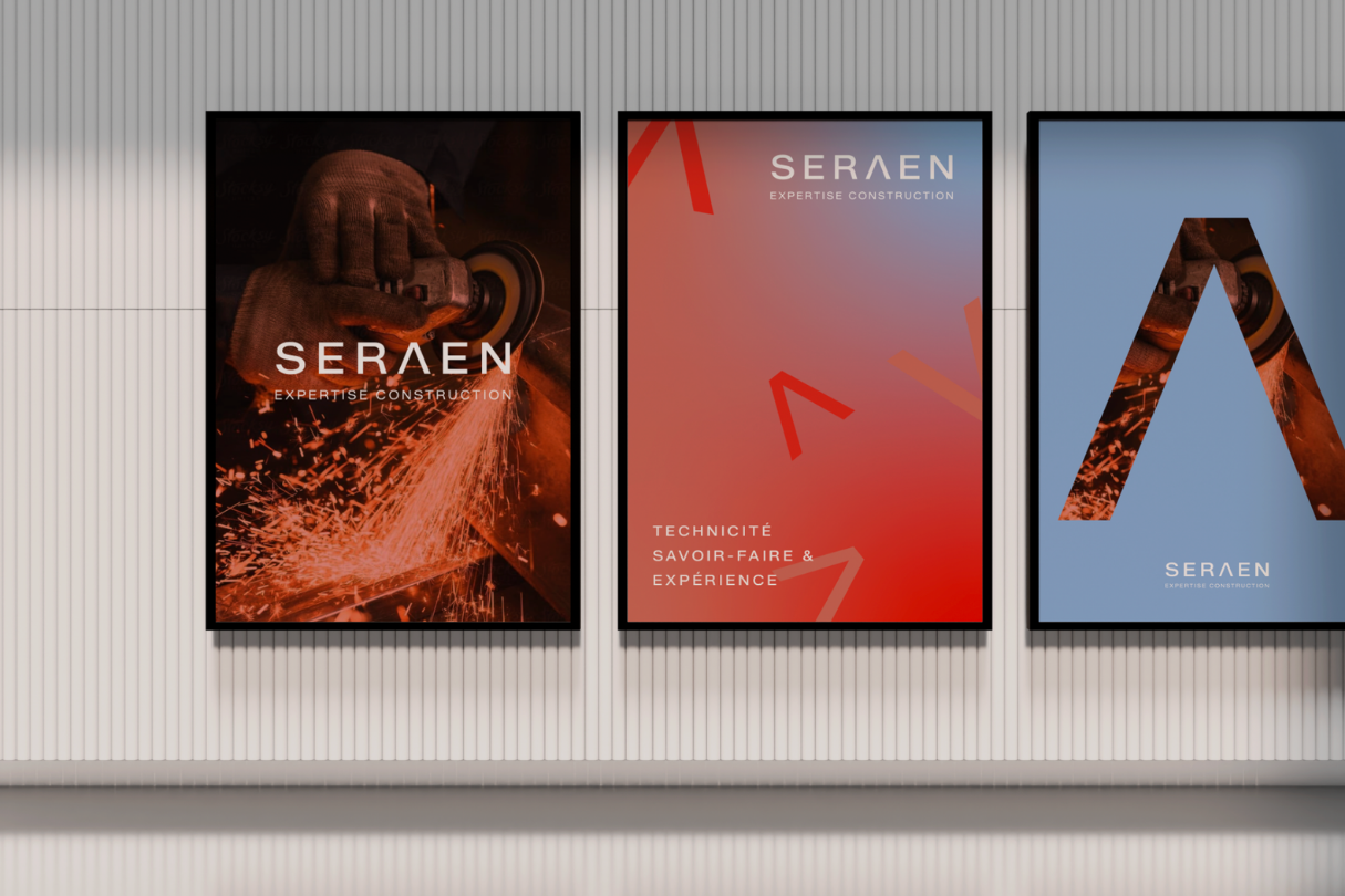Illustration du projet Naming et rebranding : SERAEN, la marque d’expertise construction du Groupe CET