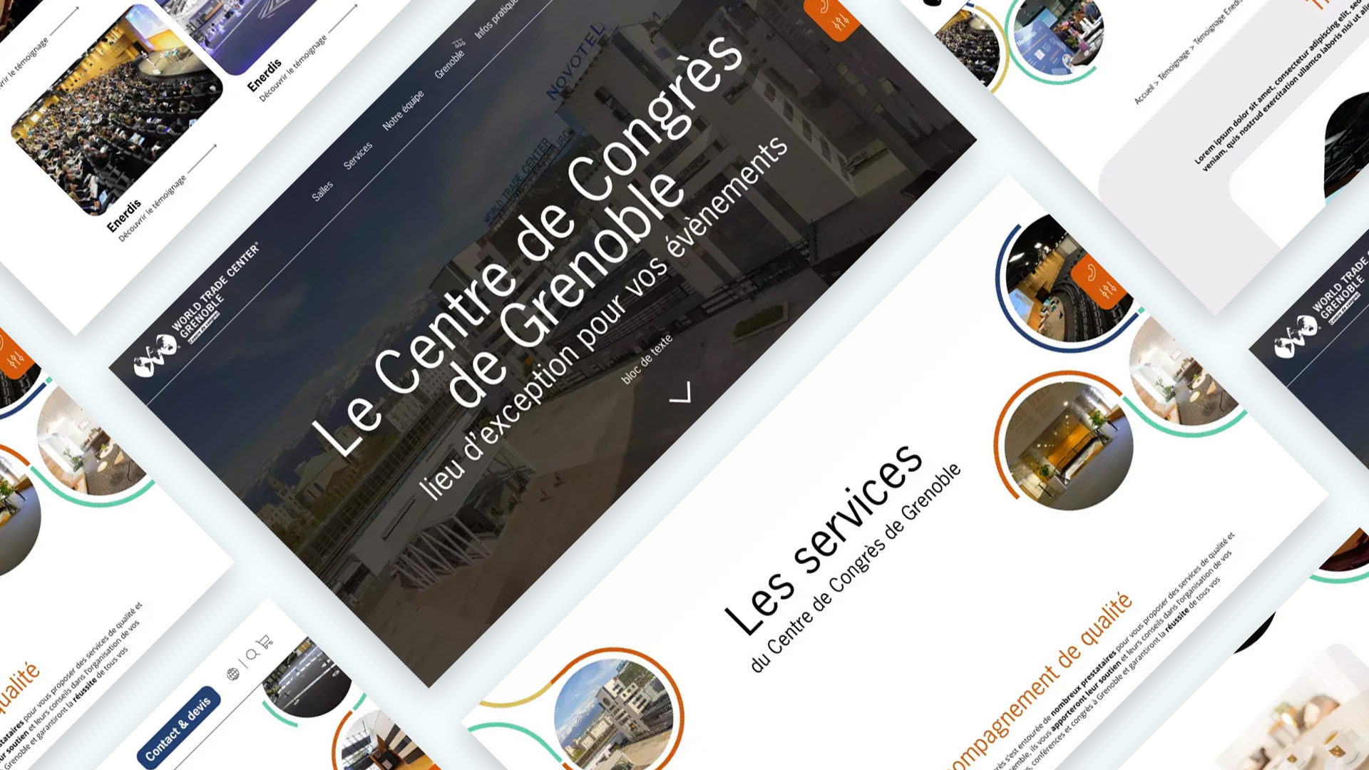 Illustration du projet Refonte du site institutionnel de la CCI de Grenoble