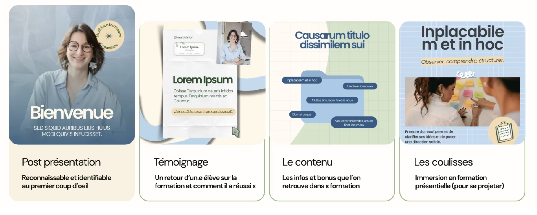 Illustration du projet Refonte de l’identité visuelle de Multivision, organisme de formation en orthoptie, et site internet en cours