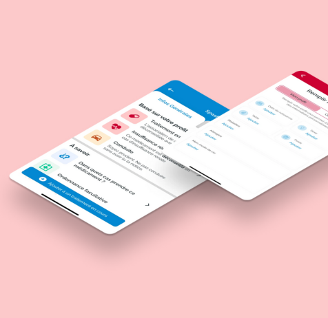 Illustration du projet Galadrim développe l'application mobile Vidal Ma Santé, prix Galien de l'innovation e-santé 2022.