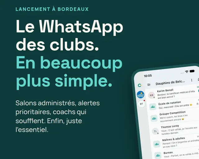 Illustration du projet Convoc : La messagerie maîtrisée conçue pour les clubs sportifs