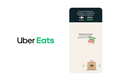 Illustration du projet Campagne Playable Ads Uber Eats : Rattrape-tout