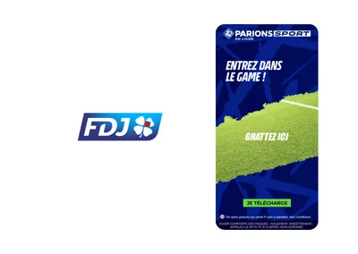 Illustration du projet Jeu Grattage Playable Ads pour Parions Sport (FDJ)