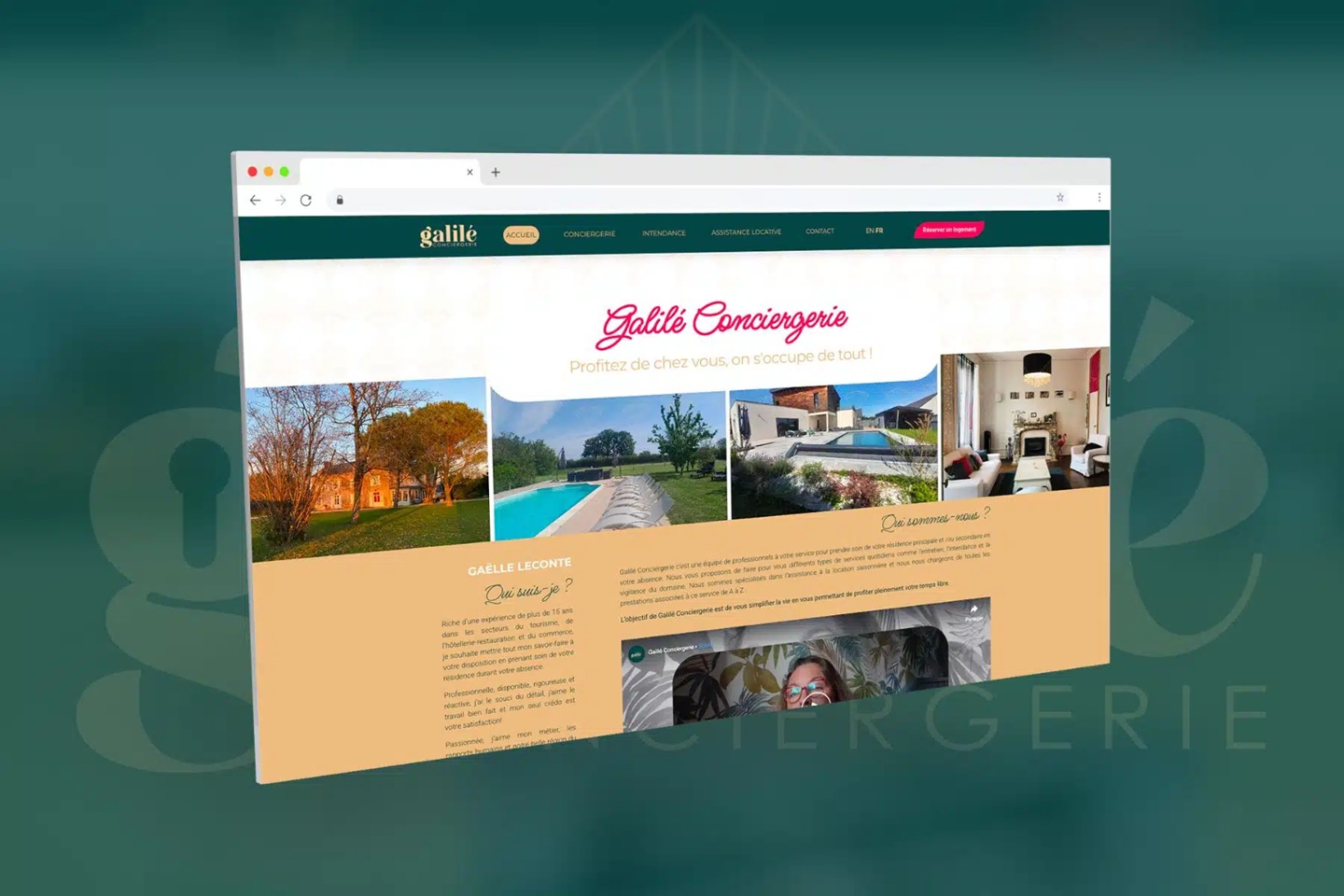 Illustration du projet Création d’un site vitrine