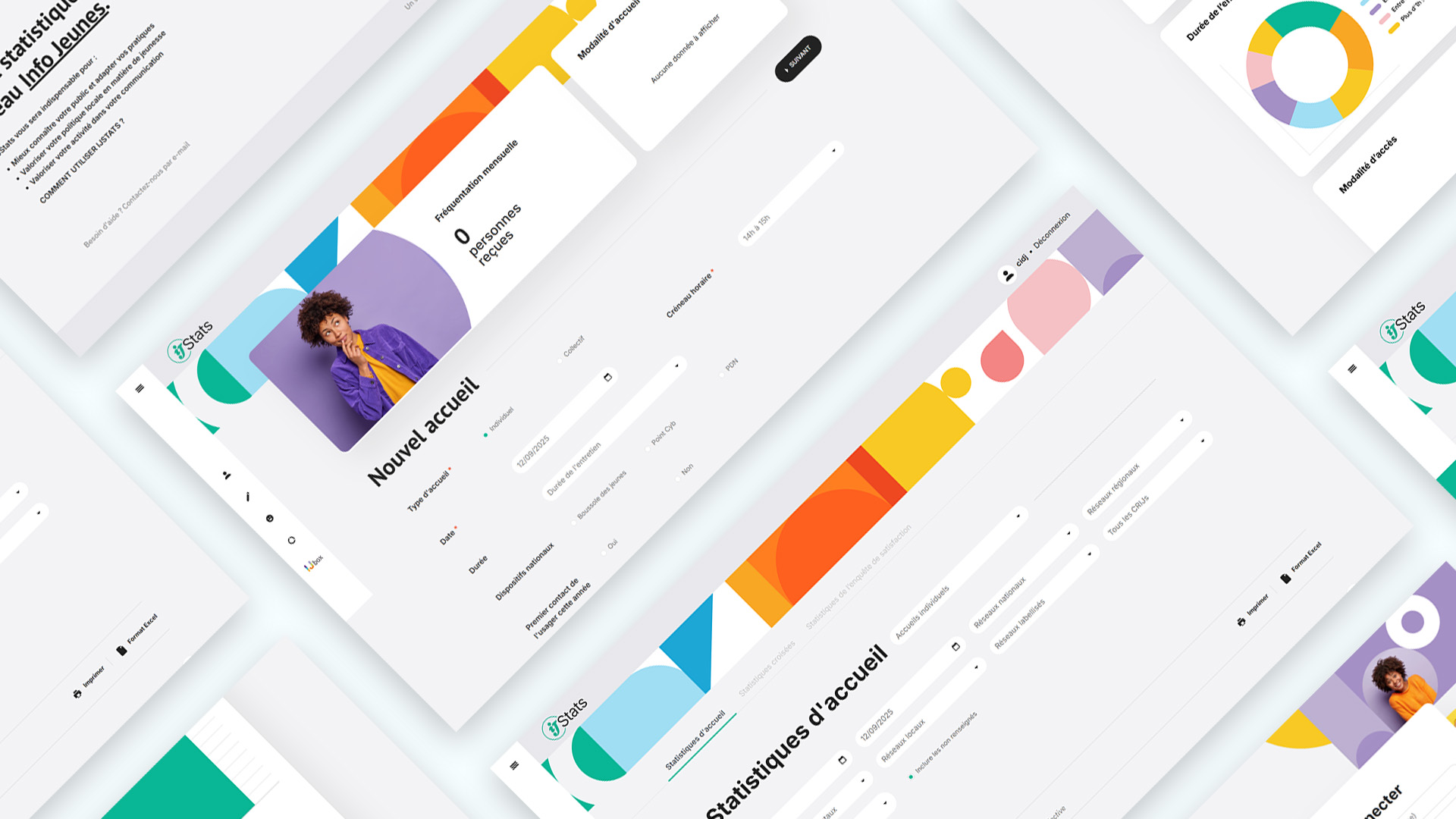 Illustration du projet Refonte de la plateforme statistique IJ Stats