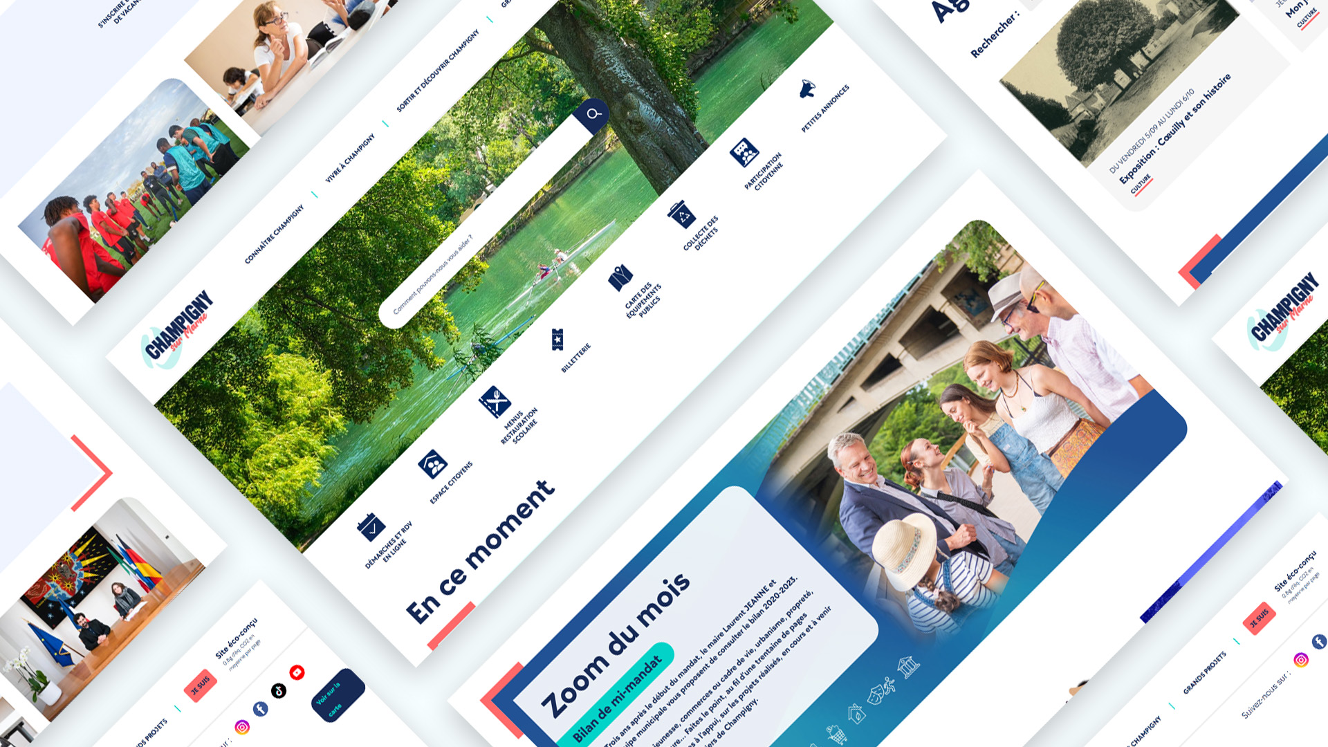 Illustration du projet Maintenance du site de la Mairie de Champigny-sur-Marne