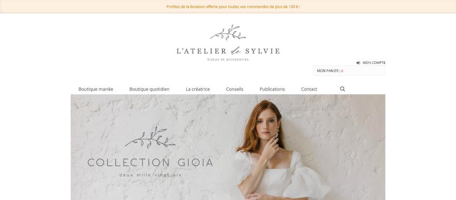 Illustration du projet Migration PrestaShop vers Shopify pour L'Atelier de Sylvie