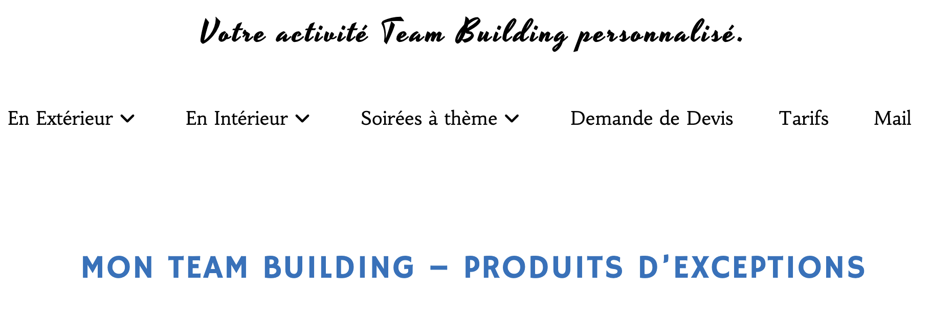 Illustration du projet Olympiades Team Building