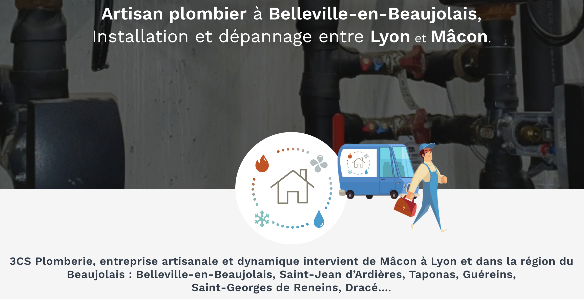 Illustration du projet Installation gainable multizone dans une maison de 120m2 à Villefranche-sur-Saône